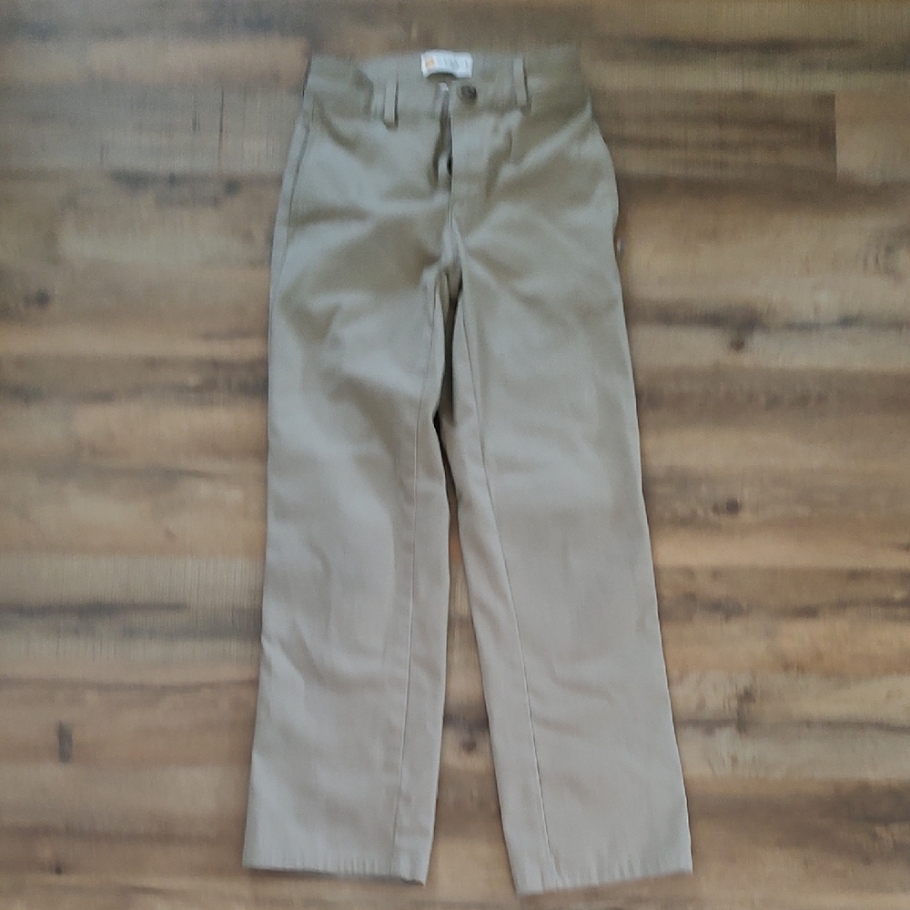 Boys Dennis School Uniform Pants 8 Slim